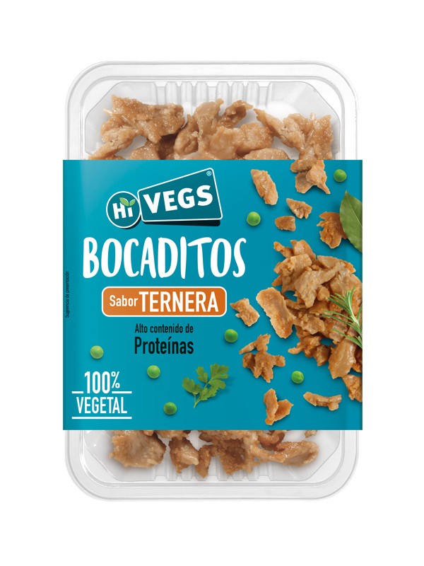 Refrig bocaditos ternera plant based 180g - hivegs!