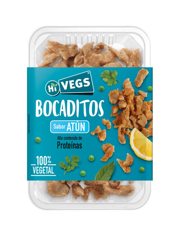 Refrig bocaditos atún plant based 180g - hivegs!