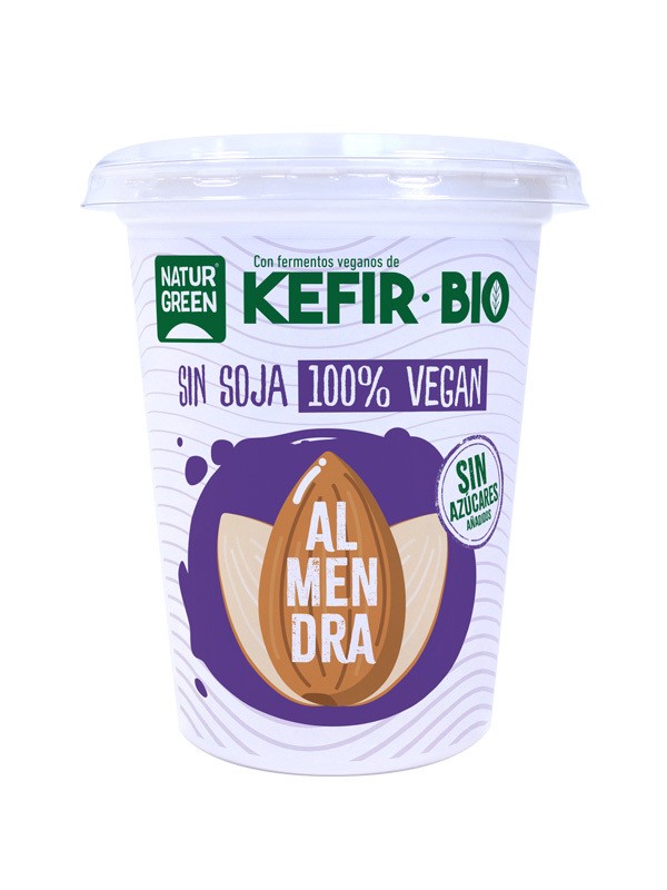 Refrig kefir bio almendra natural 400 g