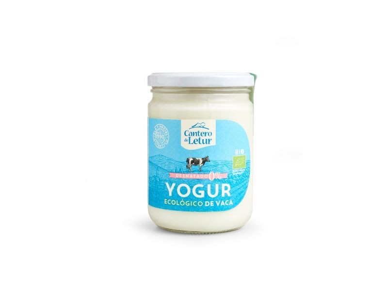 Refrig yogur vaca bio desnatado 420g