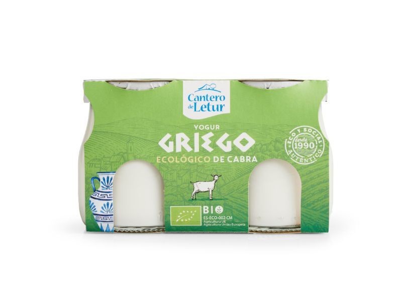 Refrig yogur griego de cabra bio 2x125g