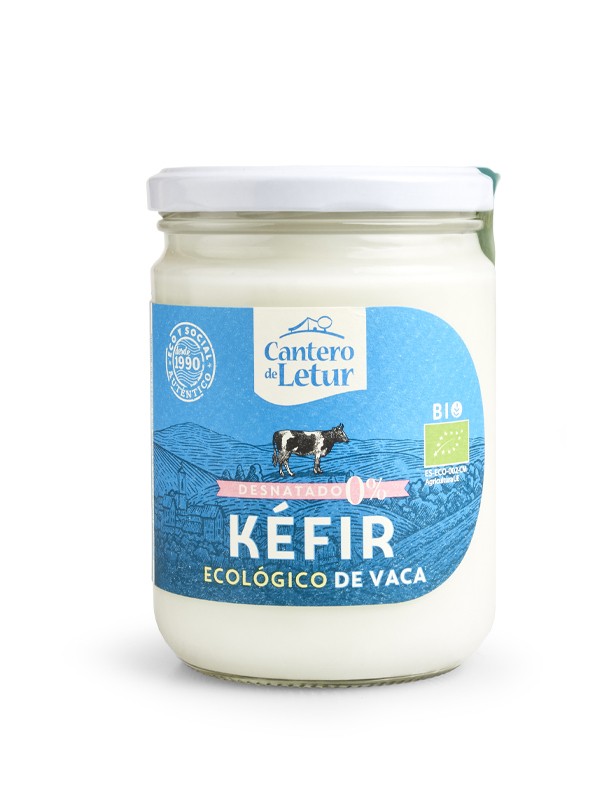 Refrig kefir de vaca desnatado bio 420g