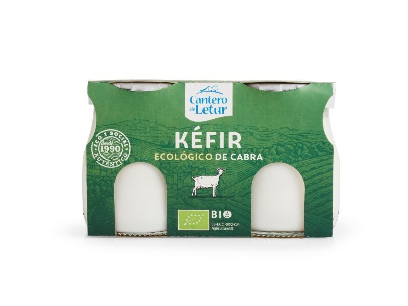 Refrig kefir de cabra bio 2x125g