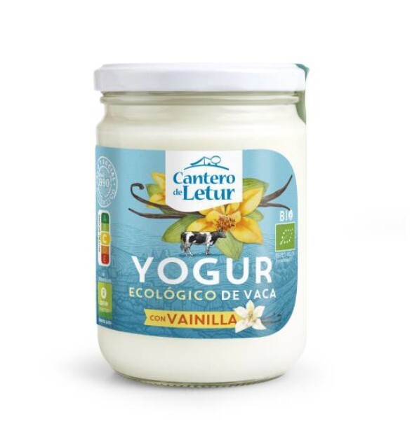 Yogur de vaca con vainilla eco 420g