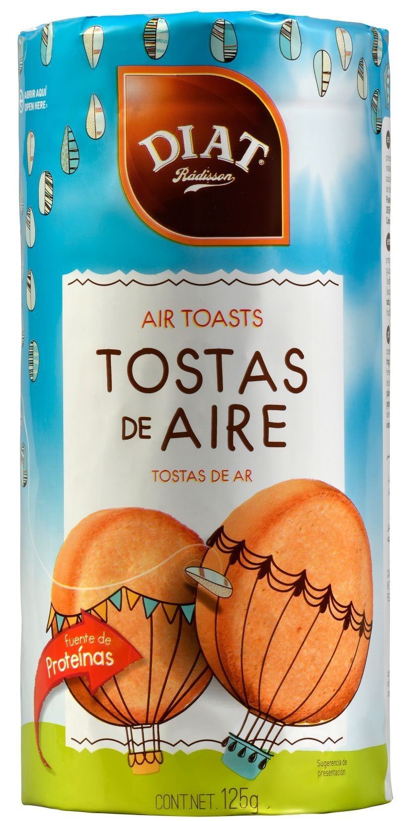 Tostas de aire 125g