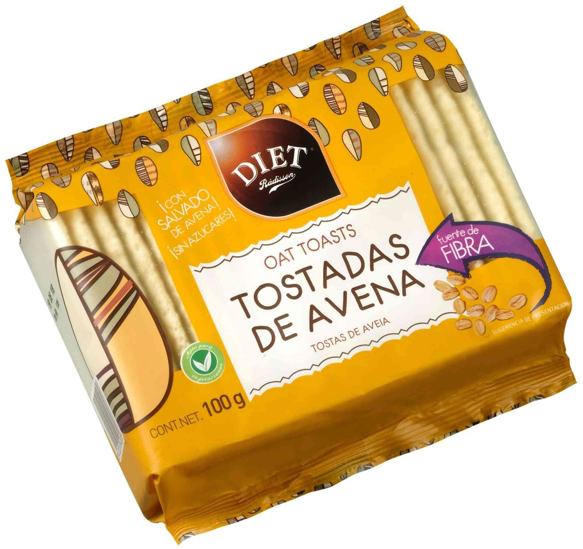 Tostadas avena 100gr