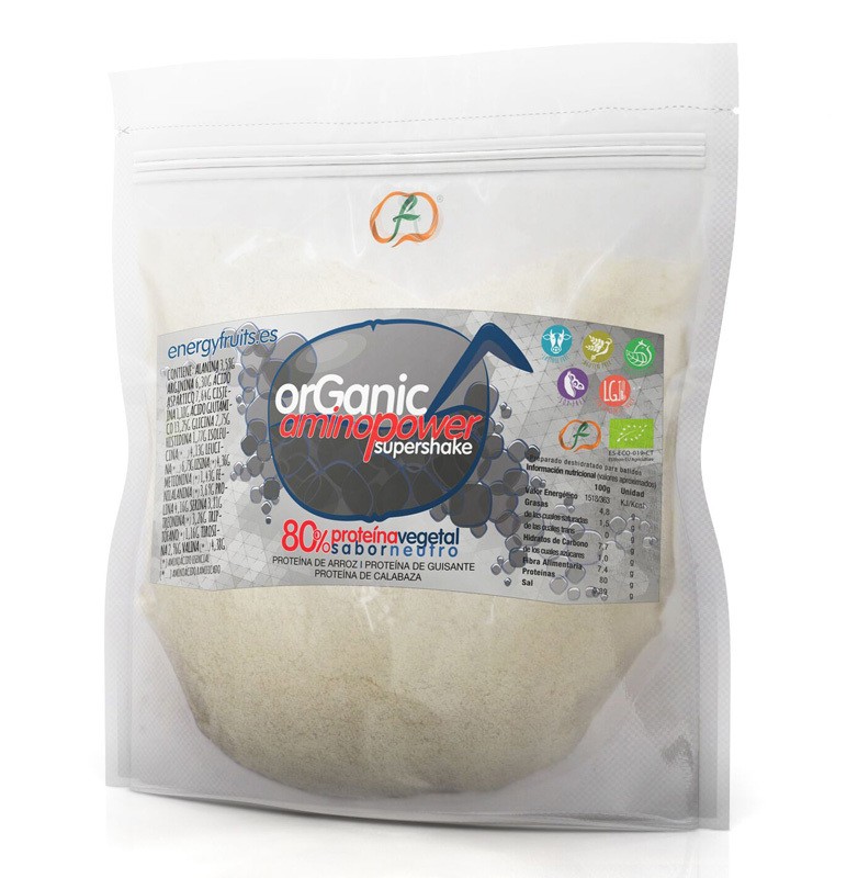 Organic amino power 80% neutro eco 500gr