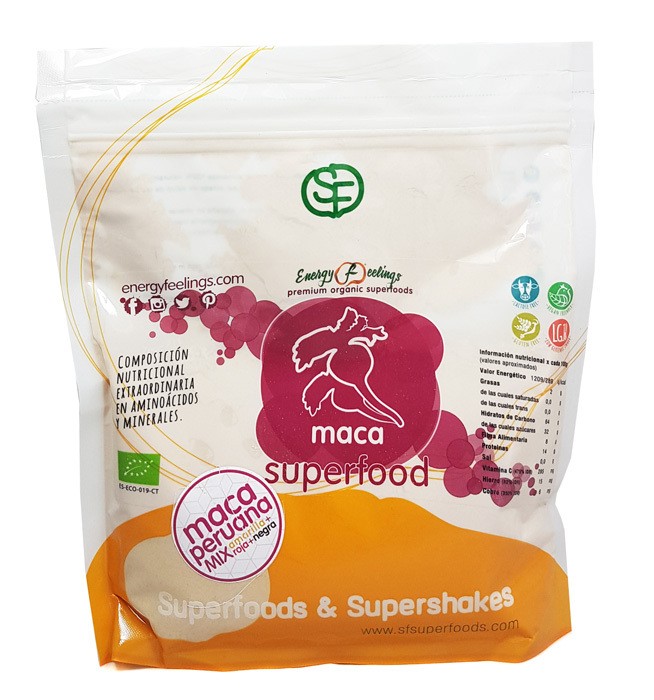 Maca polvo eco pack 500 gr