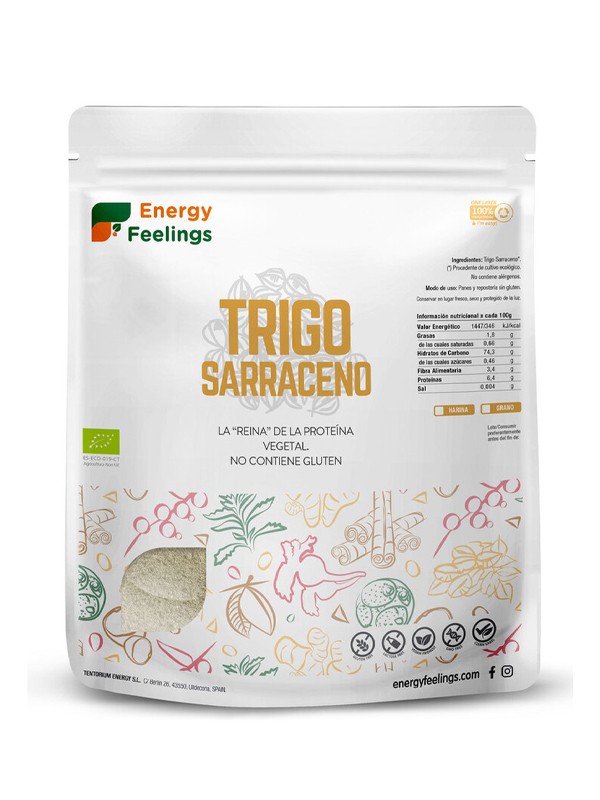 Harina de trigo sarraceno eco 1000 gr