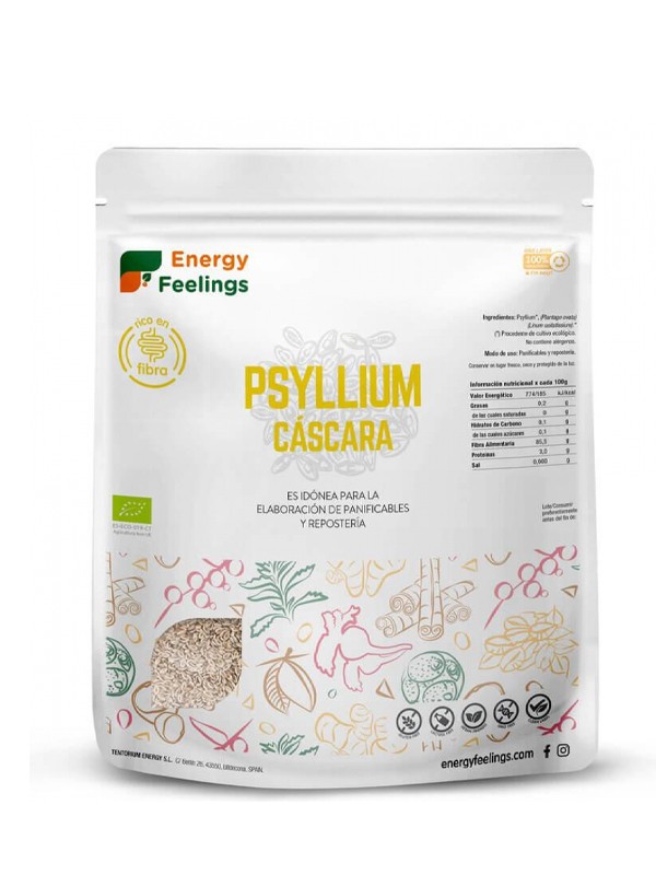 Psyllium entero cascara eco pack 500 gr