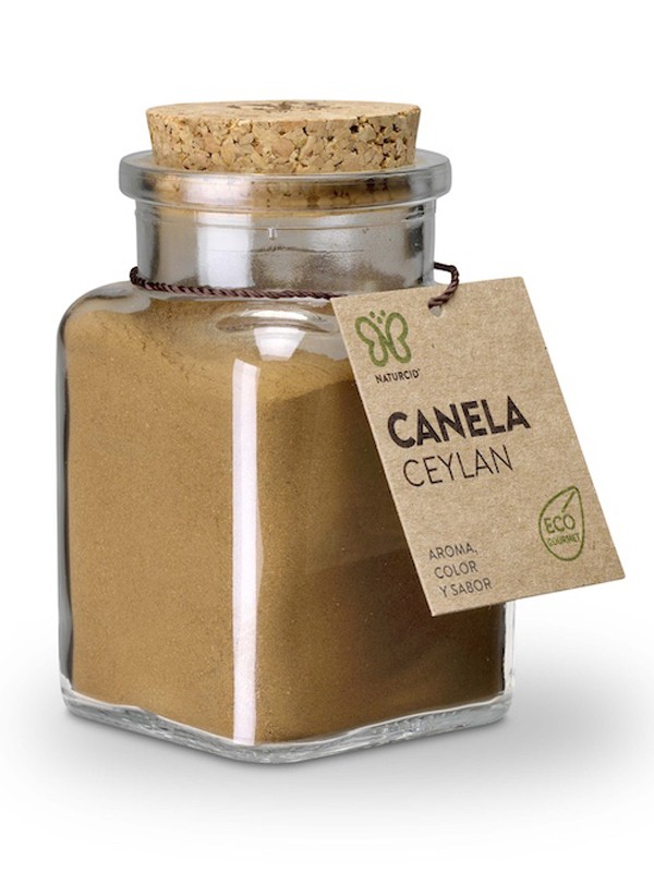 Canela ceylan molida eco gourmet b.c v 50 gr.