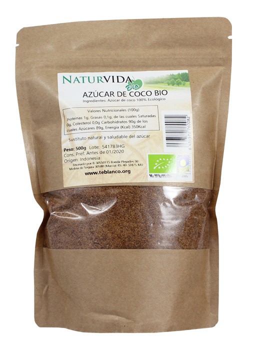 Azucar coco bio 500 gr