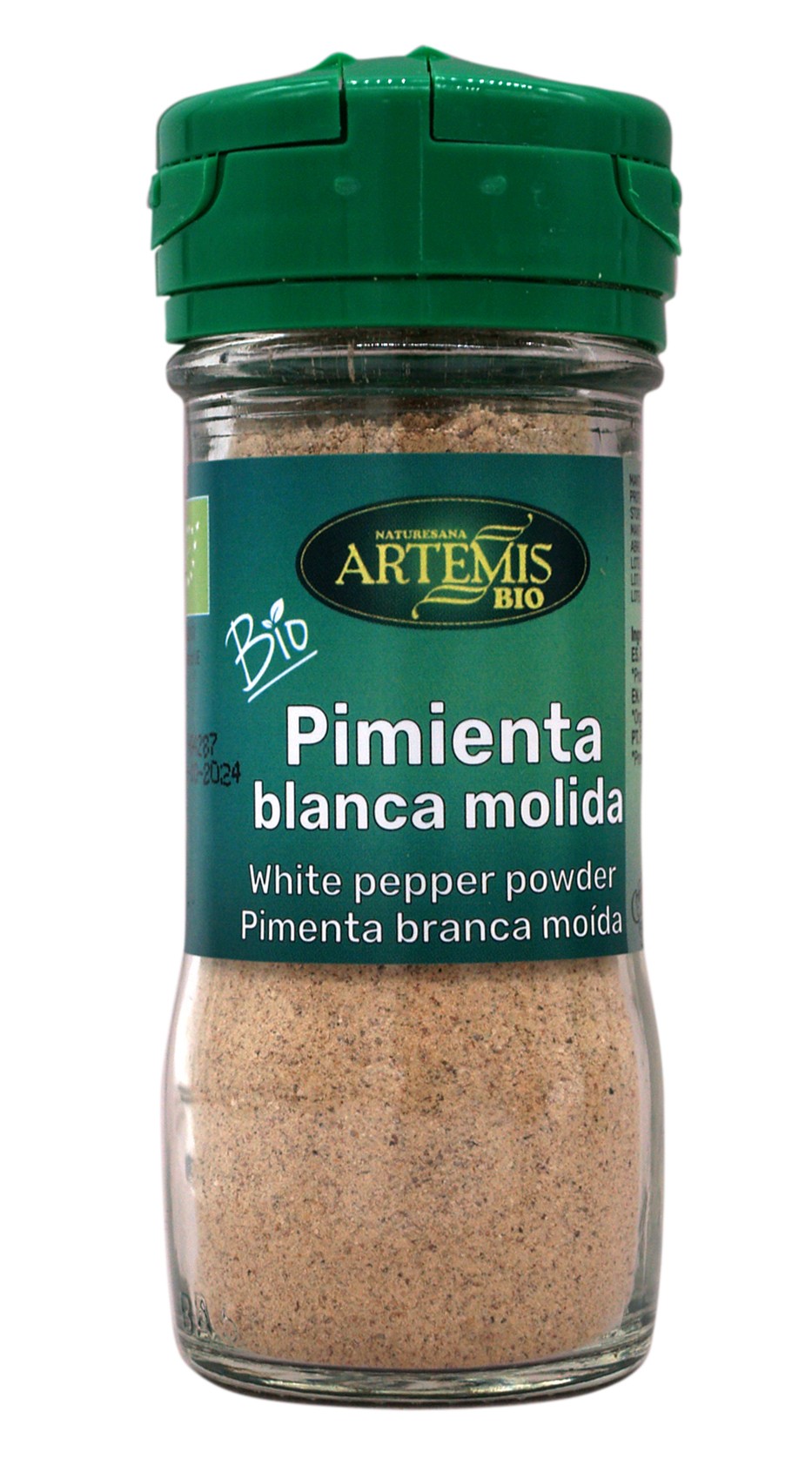 Pimienta blanca molida bio 38 g