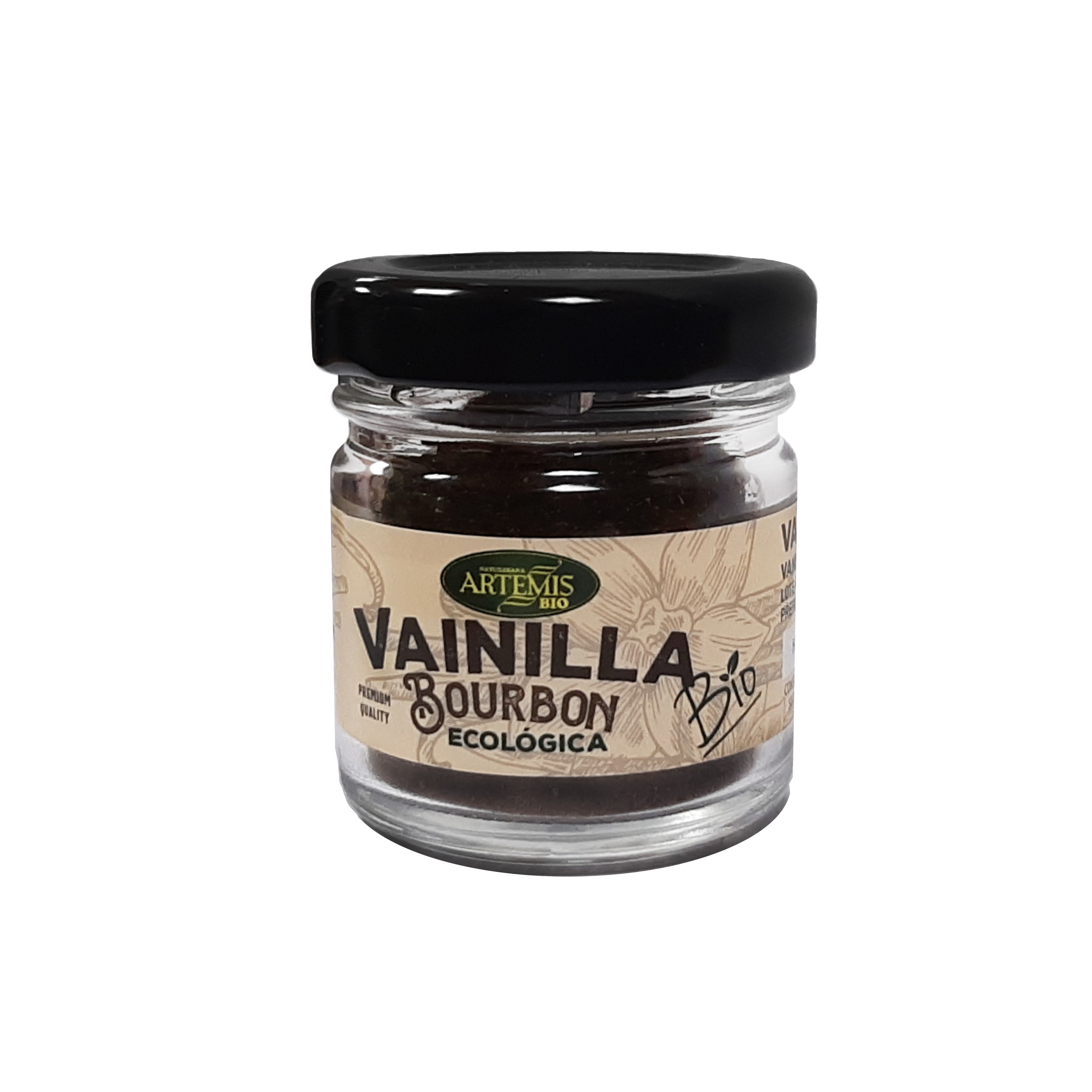 Vainilla bourbon molida bio 8 g