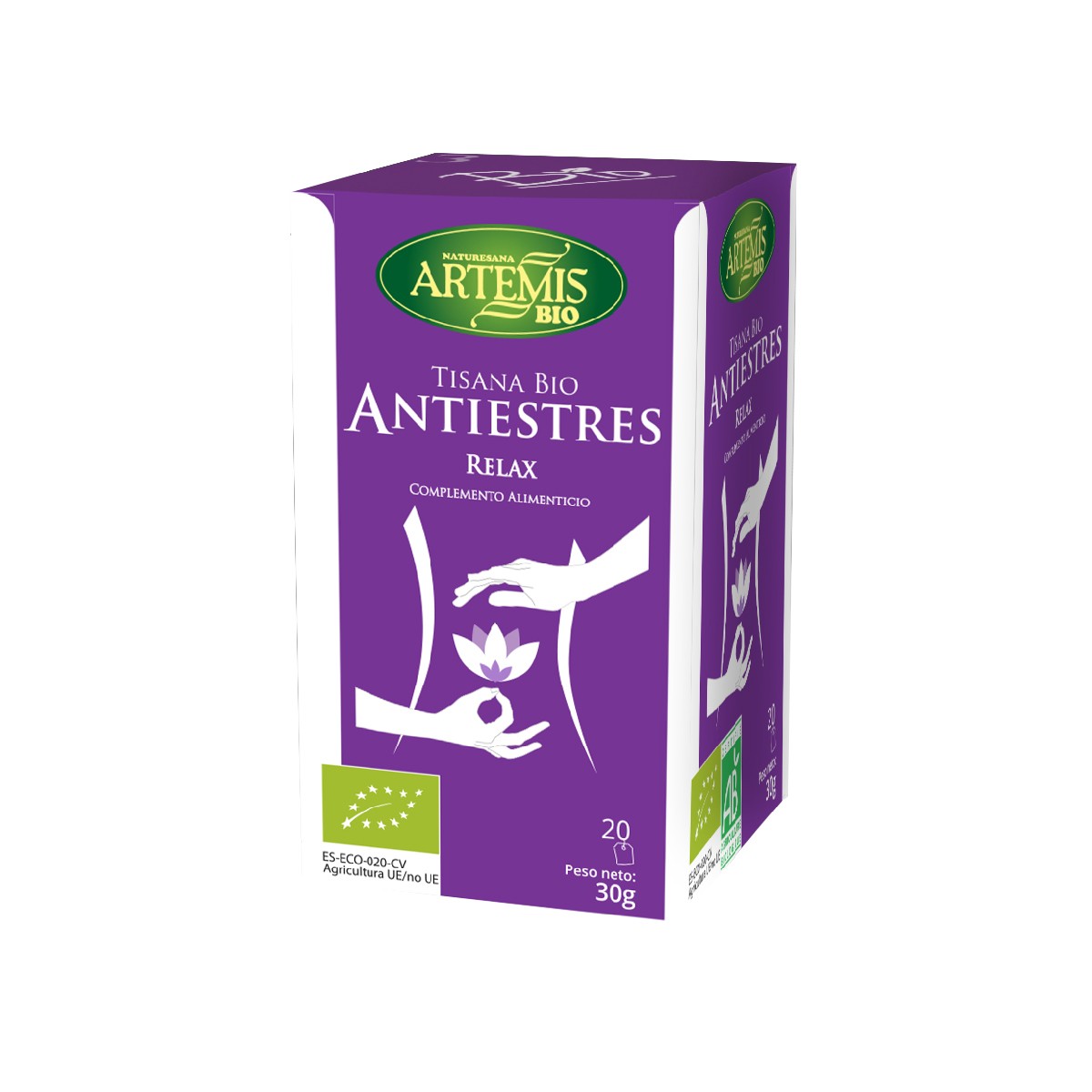 Tisana antiestres infusión bio eco 30g