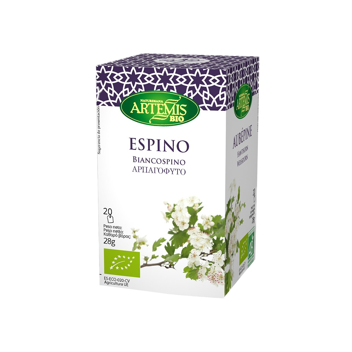 Espino blanco infusión eco 28g