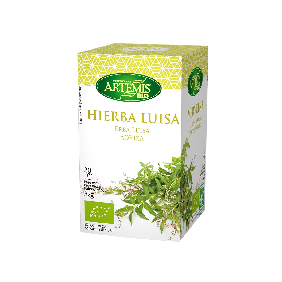 Hierba luisa infusión eco 32g