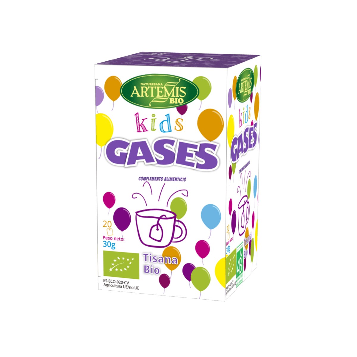 Tisana kids gases infusión bio eco 30g