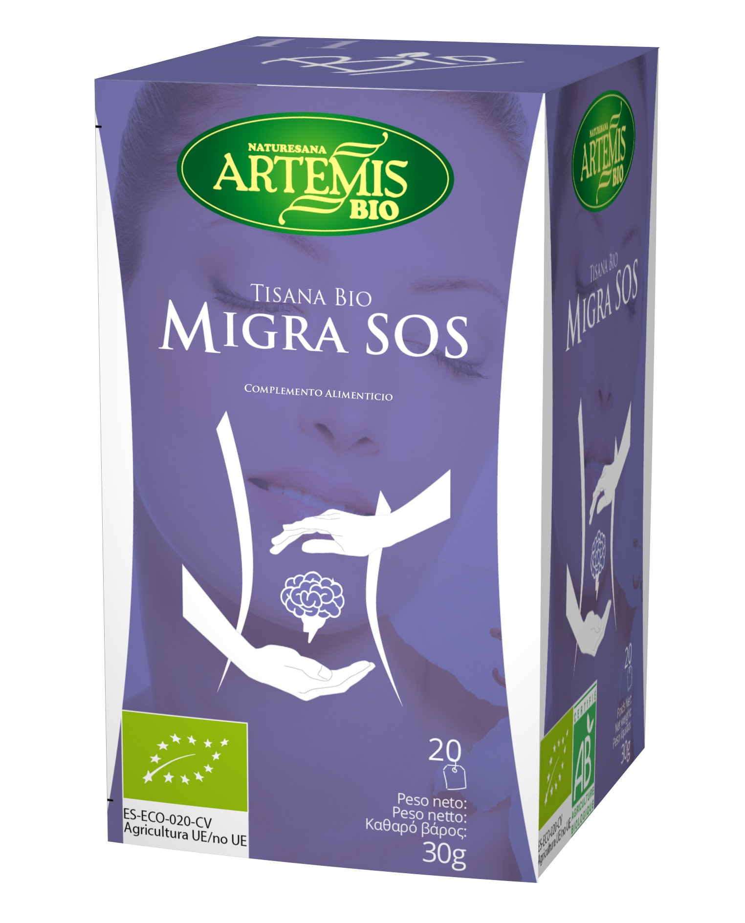 Tisana migra sos bio eco 30g