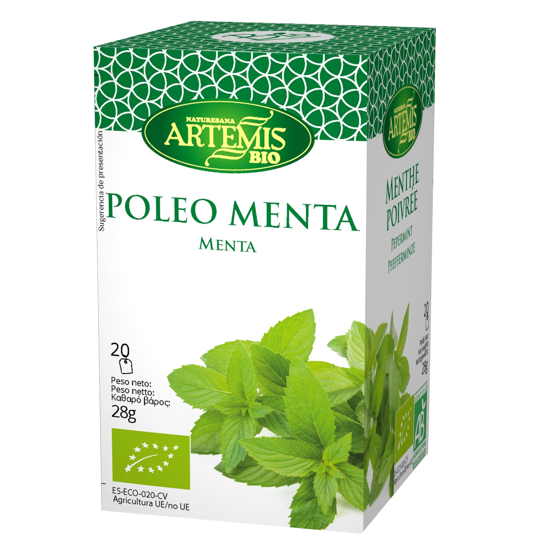 Poleo menta infusión eco 28g