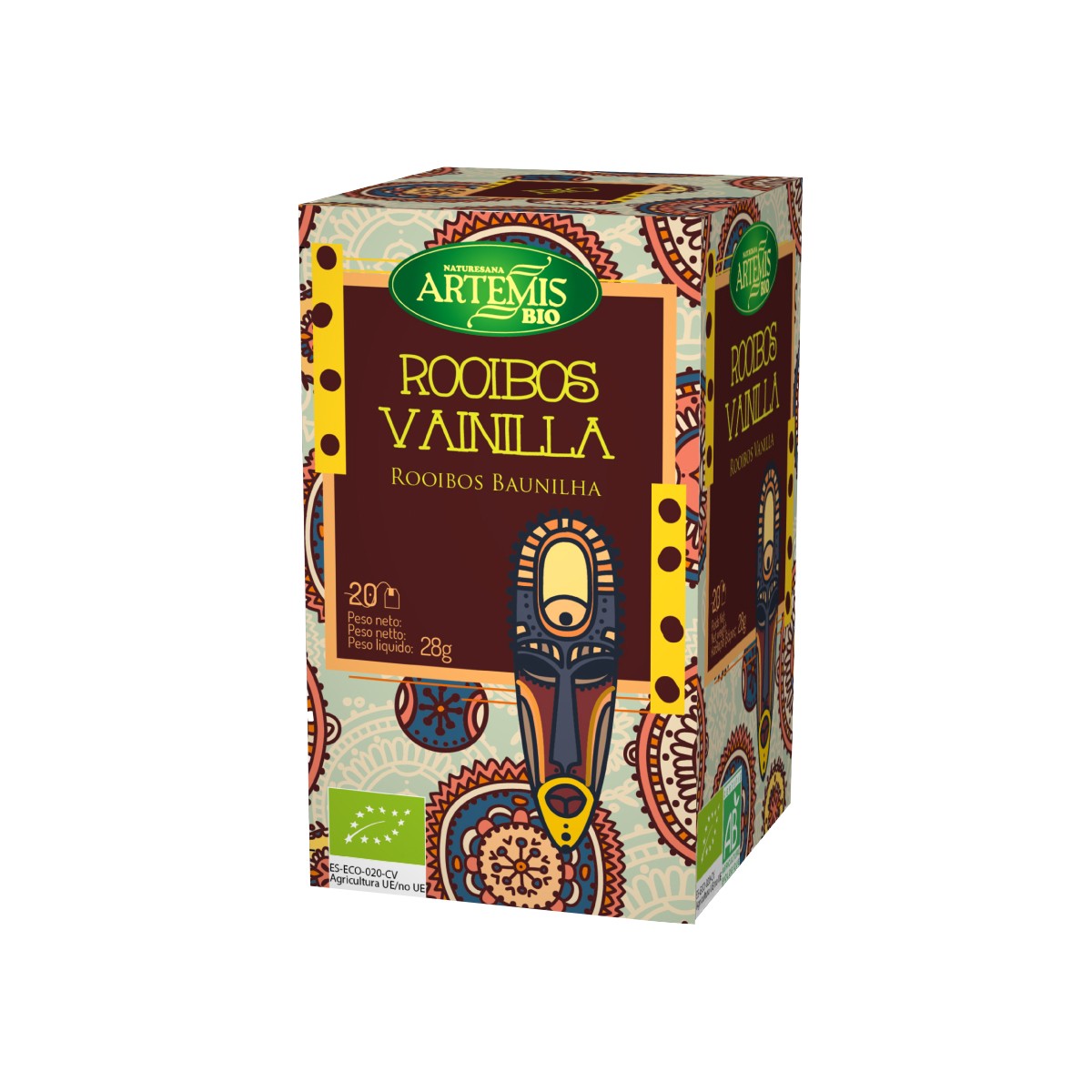 Rooibos vainilla infusión eco 28g