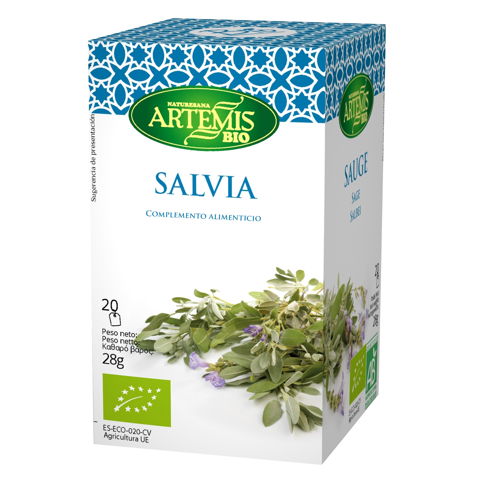 Salvia infusión eco 28g