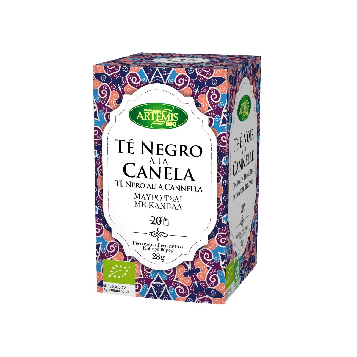 Té negro a la canela infusión eco 28g