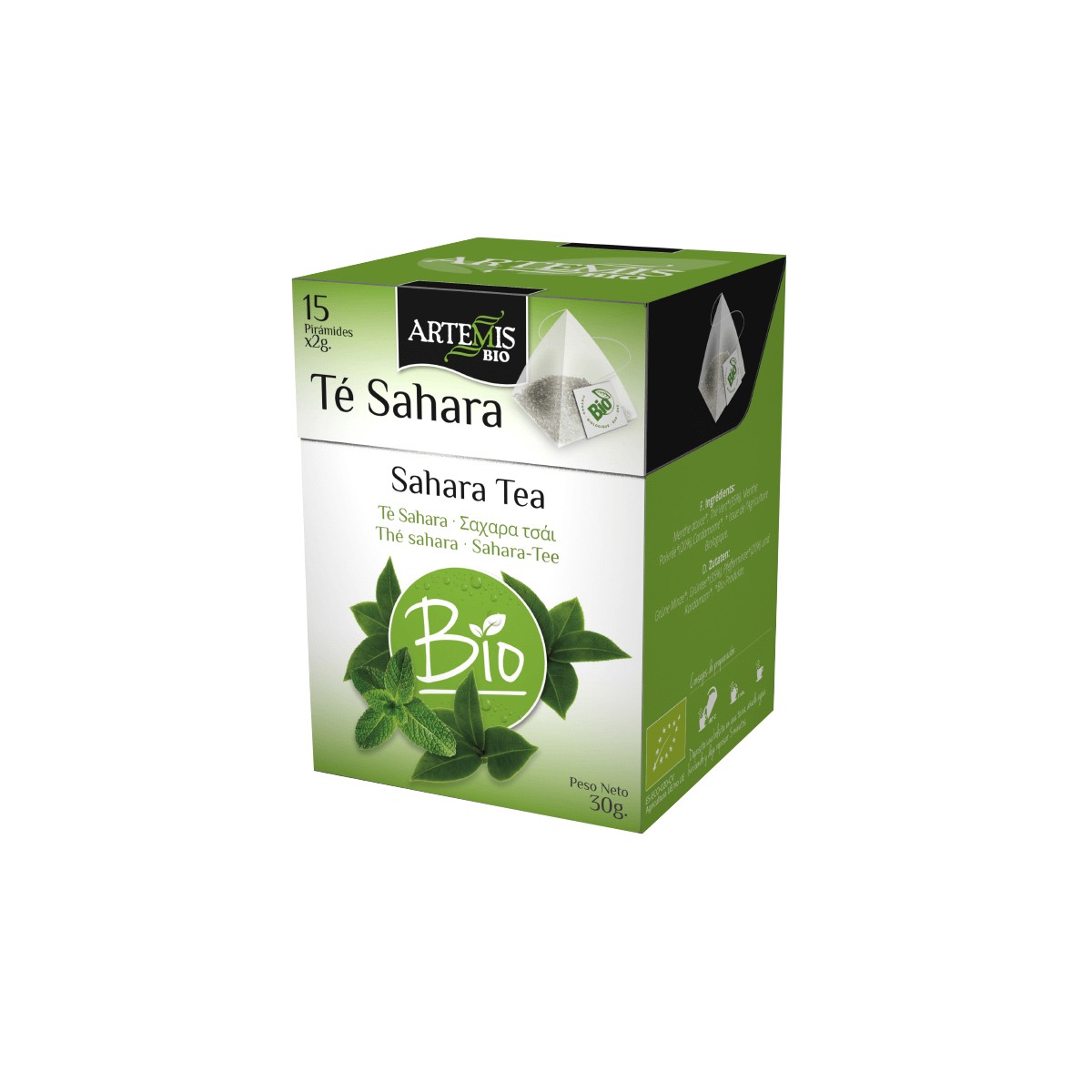 Pirámide infusión té sáhara eco 30g