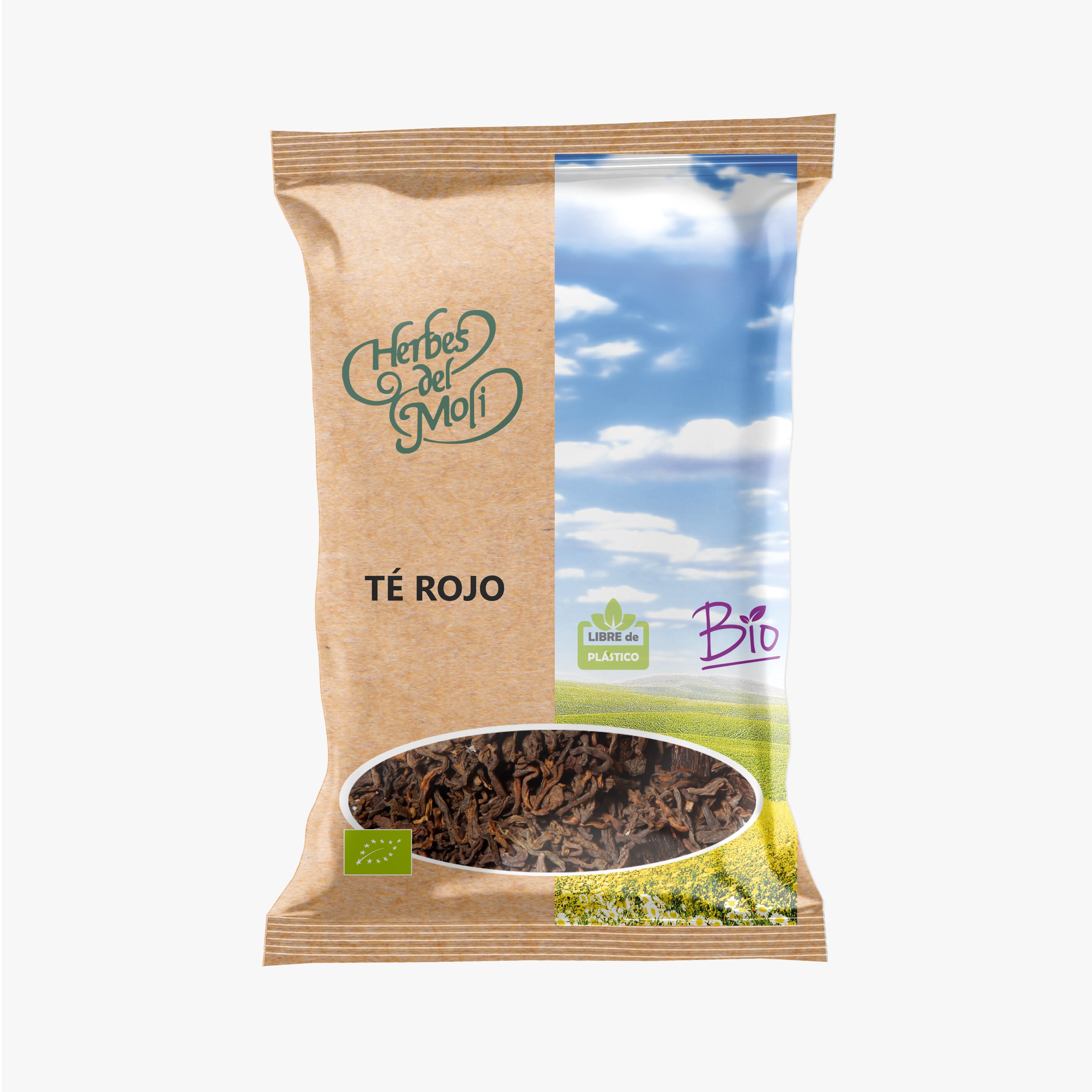 Bolsas de té rojo pu erh eco 70g