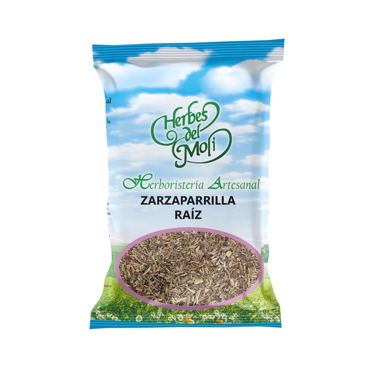 Bolsas de zarzaparrilla raíz 75g