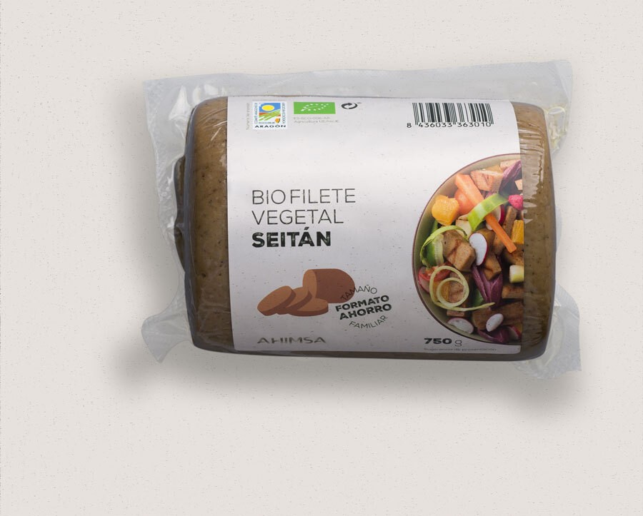 Refrig filete vegetal seitan bio fam 750g