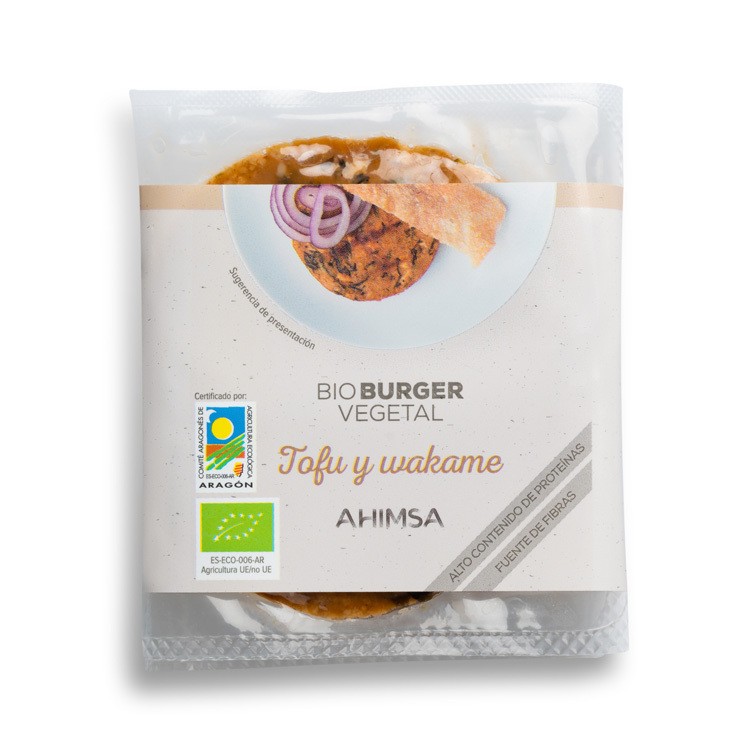 Refrig hamburguesa vegetal bio tofu y wakame 160gr