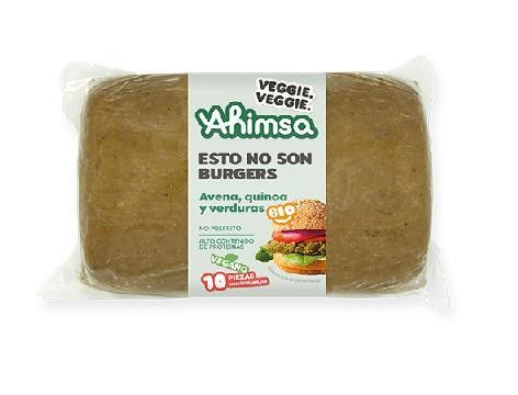 Refrig hamburguesa vegetal bio avena, quinoa y verduras fam 750g