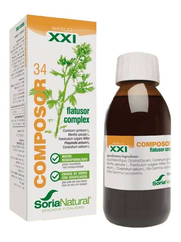 Composor 34 flatusor complex siglo xxi 100 ml