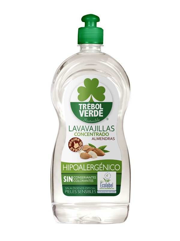 Lavavajillas almendras ecologico 750ml