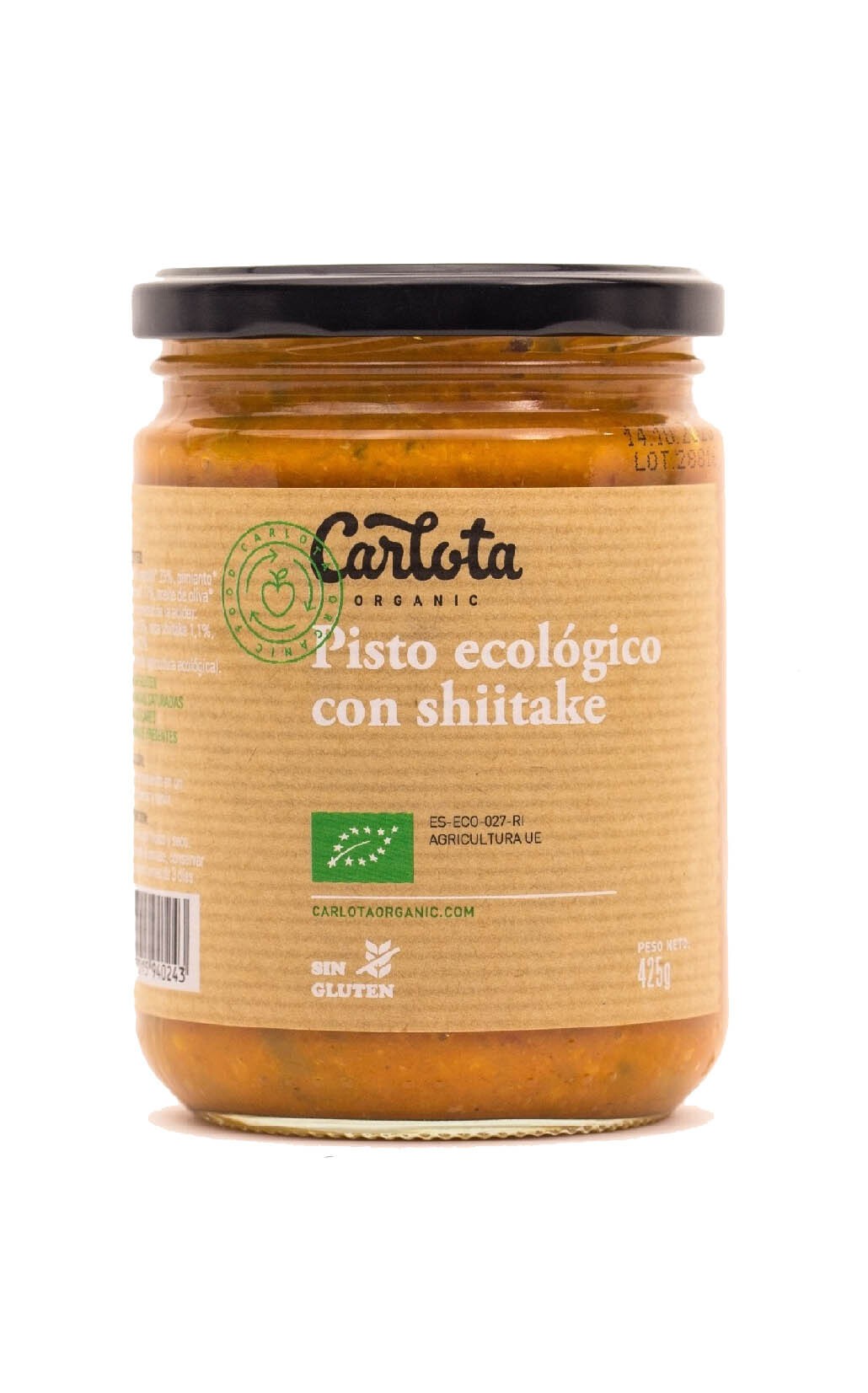 Pisto ecológico con shitake 425gr