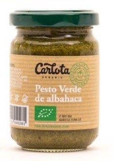 Pesto verde de albahaca 140gr