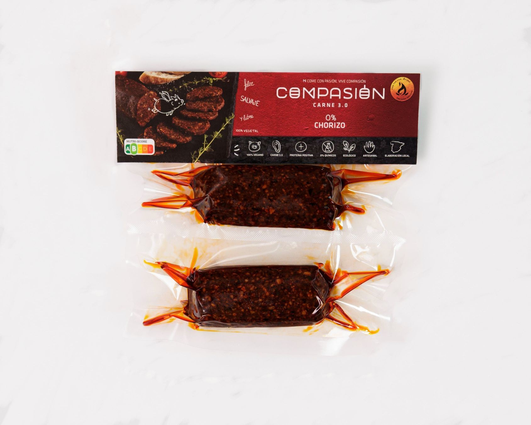 Refrig 0% chorizo 3.0 compasión 2x120g