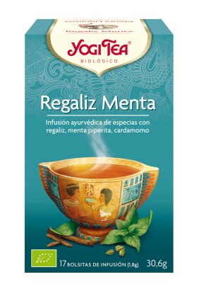 Yogi tea regaliz menta bio 17 bolsitas