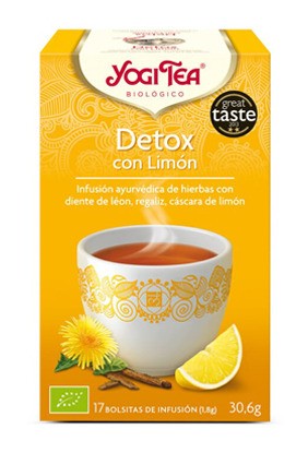 Yogi tea detox limon bio 17 bolsitas