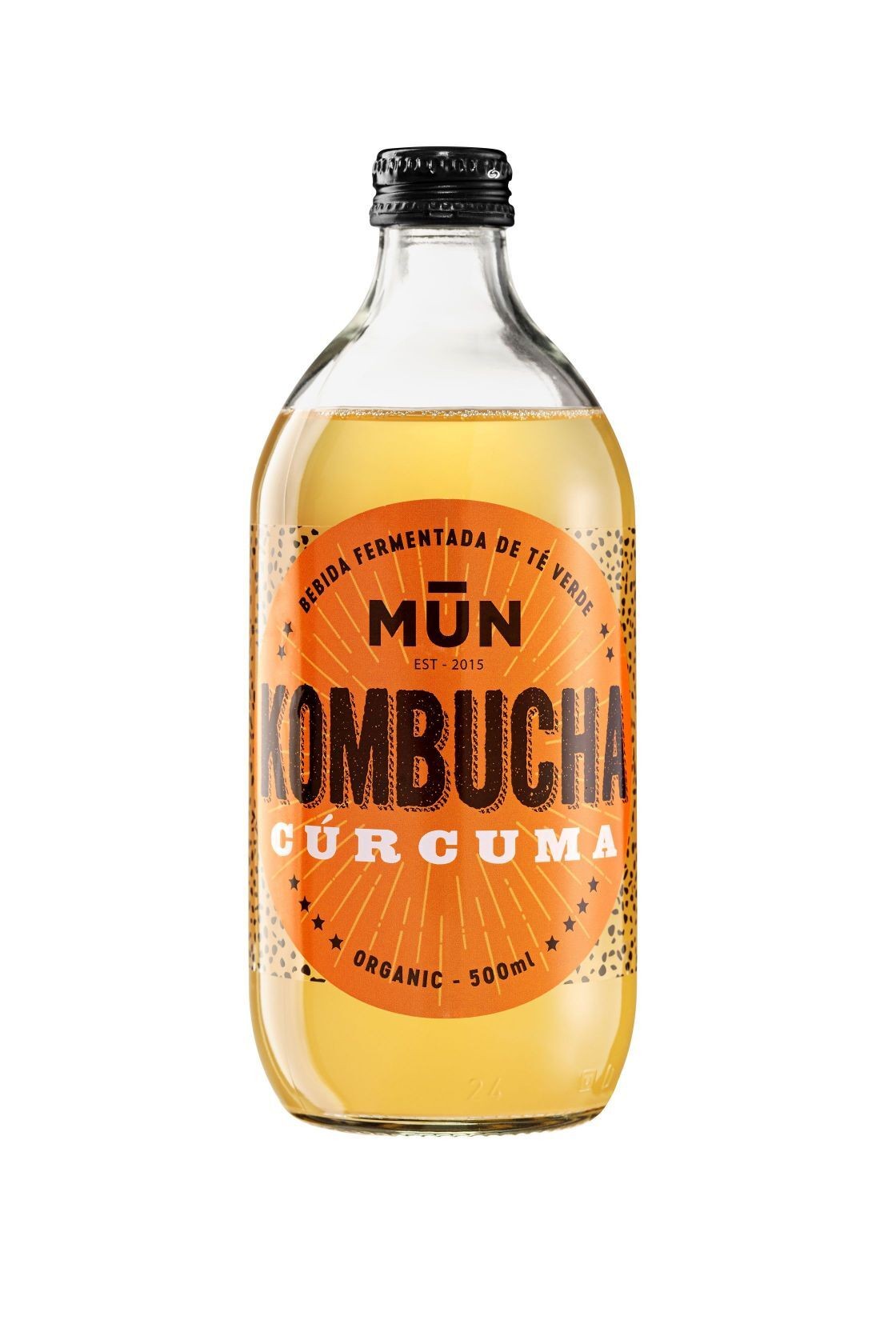 Mun kombucha curcuma 500ml