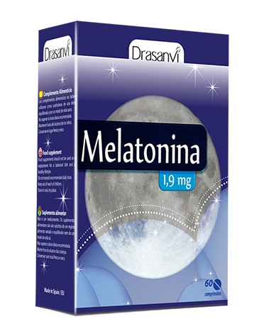 Melatonina 1 9 mg 60comp