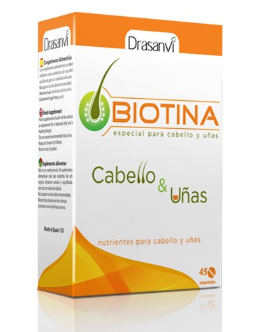 Biotina cabello y uñas 45 comp