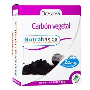 Carbon vegetal 60 caps nutribasics drasanvi