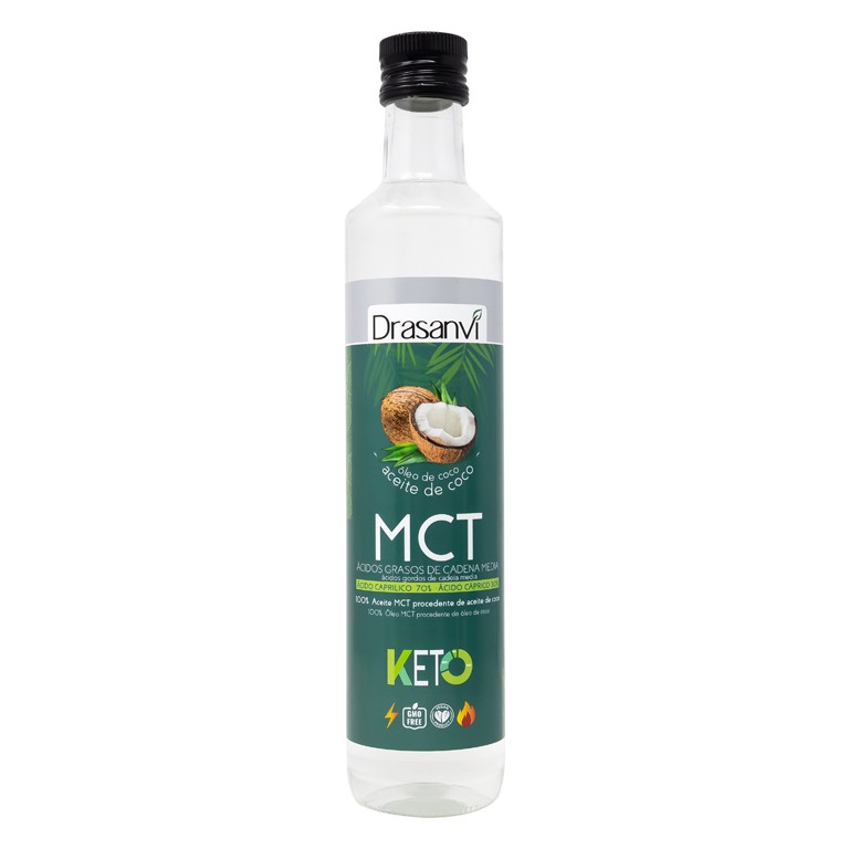 Aceite mct coco keto 500ml drasanvi