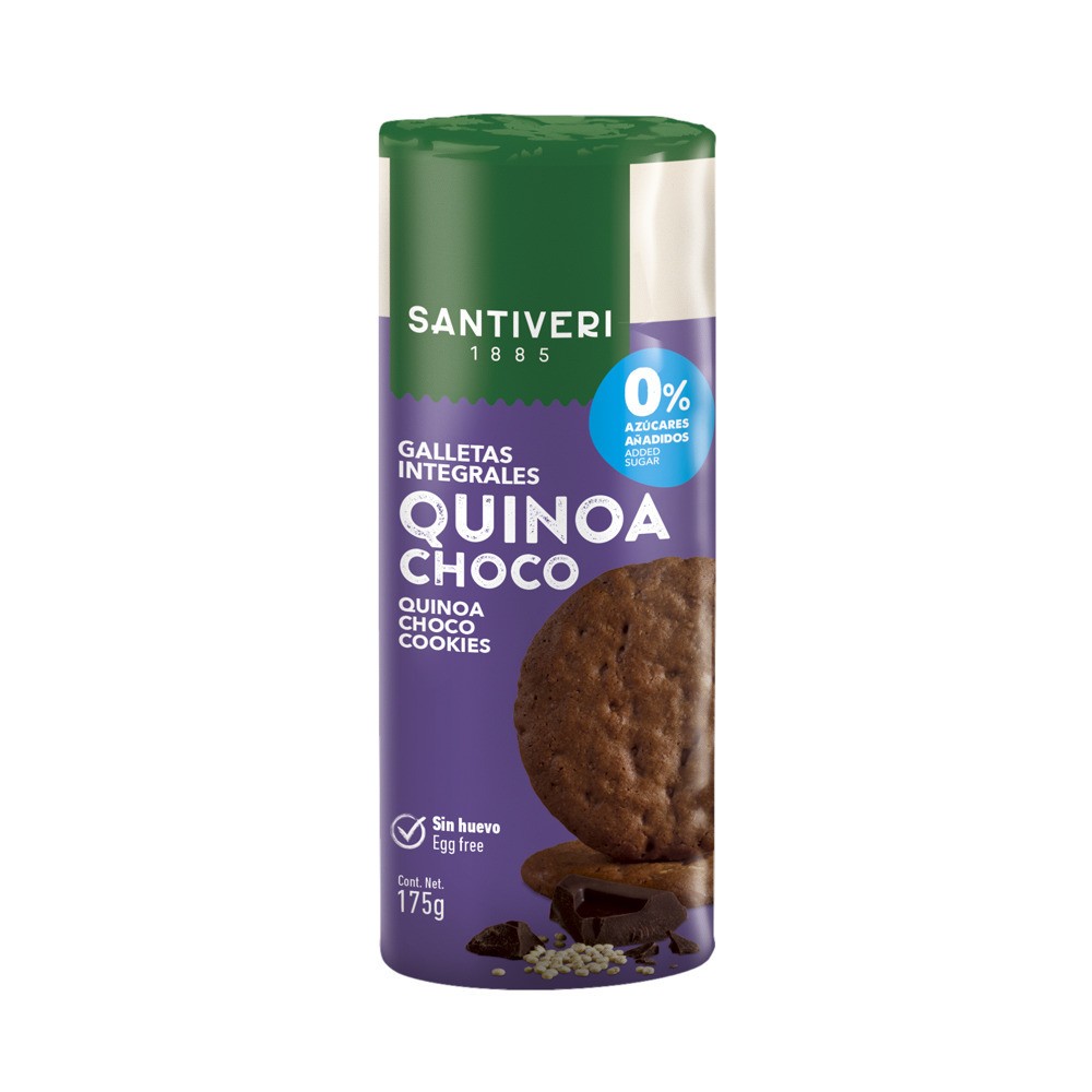 Galleta digestive quinoa choco 175g