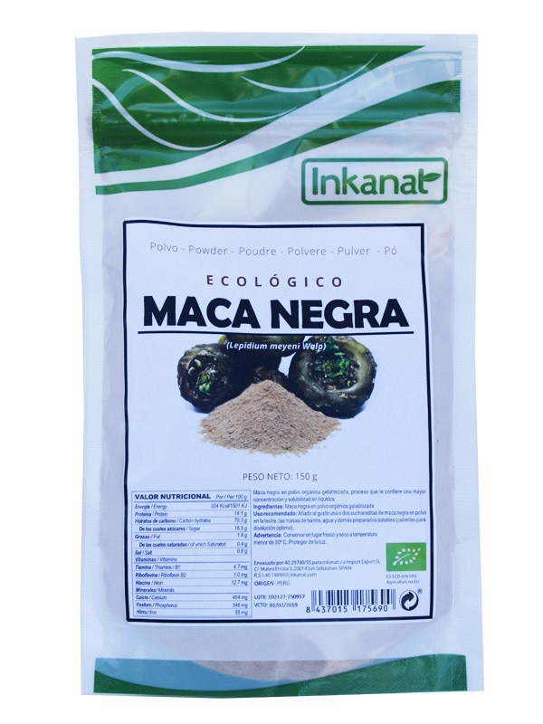 Maca negra en polvo 150 g