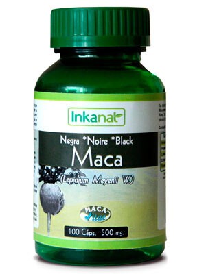 Maca negra 100 caps 500mg