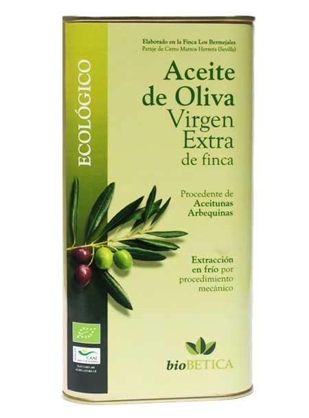 Aceite oliva arbequino bio 1l