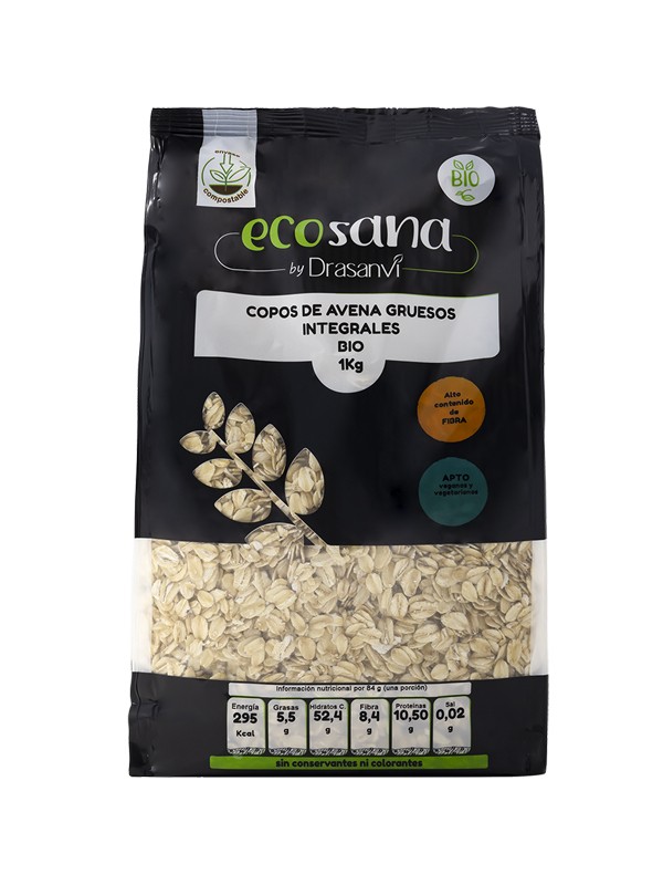 Copos avena 1kg natursana